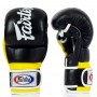 Fairtex FGV18 Перчатки MMA Спарринговые Черные с Желтым